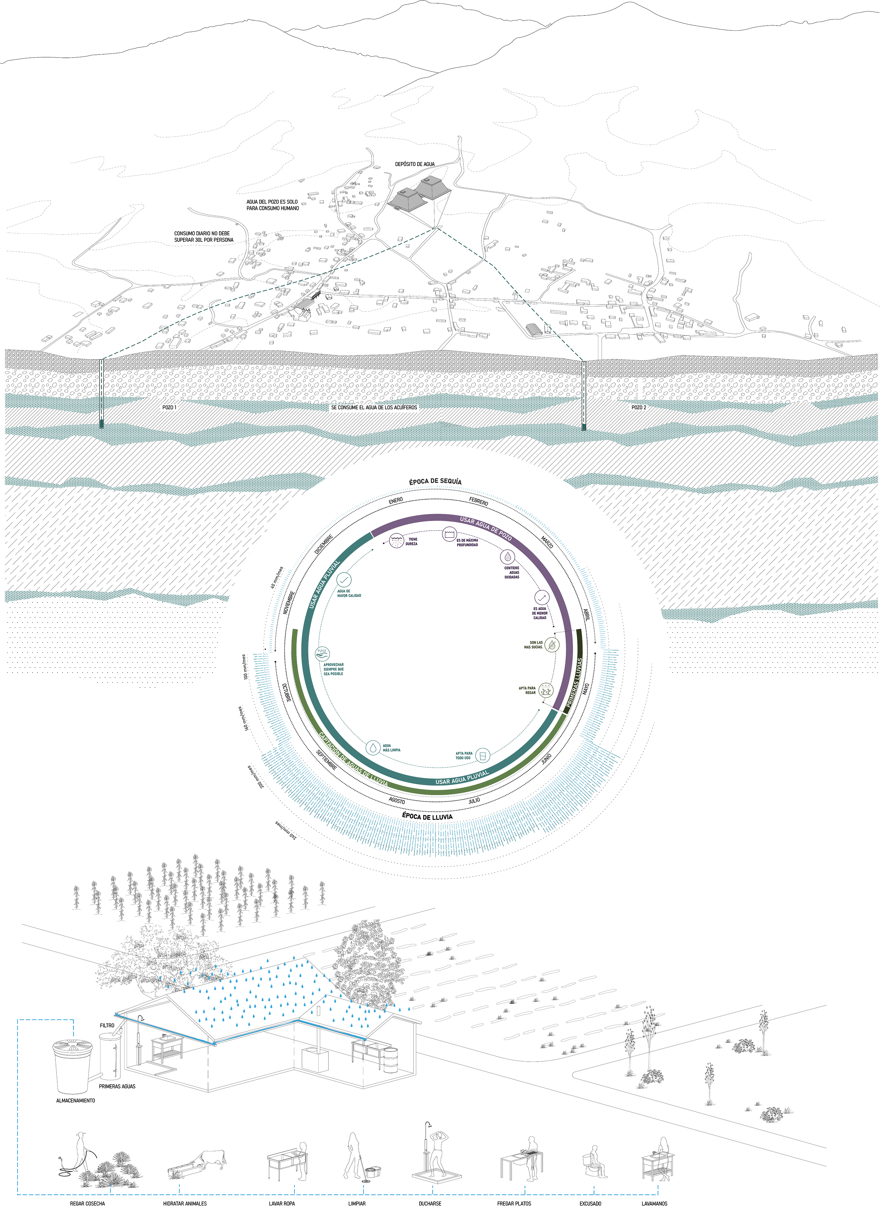 Water harvesting and reforestation in Oaxaca