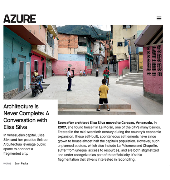 Azure – Architecture is never complete: a conversation with Elisa Silva