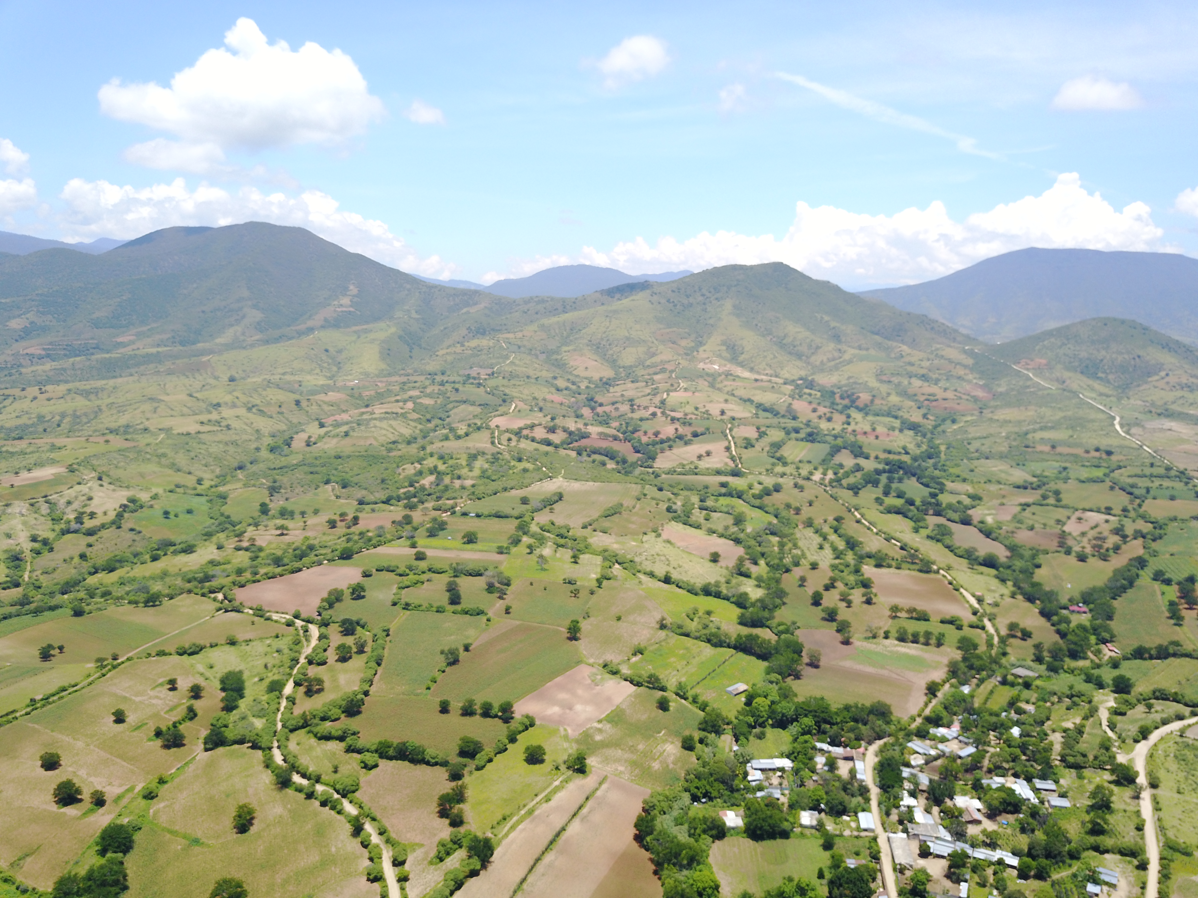 Aerial view of Agua del Espino